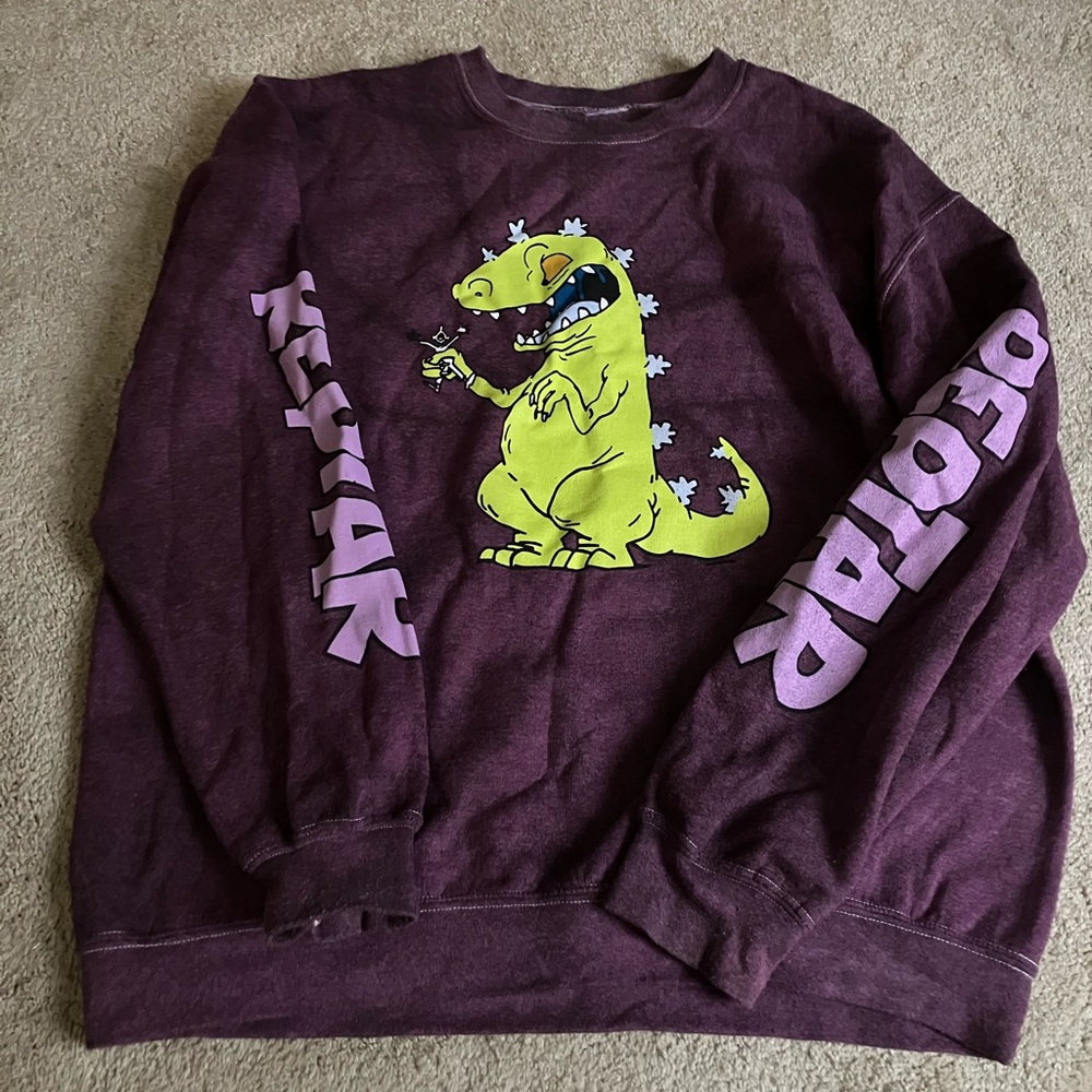 Nickelodeon Rugrats Reptar Graphic Sweatshirt